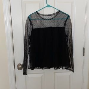 Banana Republic black top!
